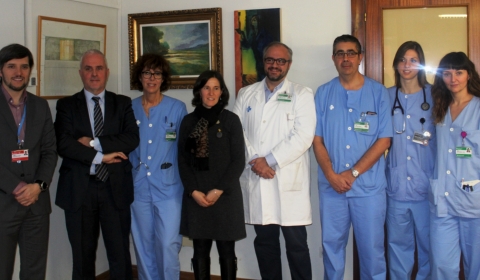 Foto equip roda de premsa donació d'òrgans 15-01-19
