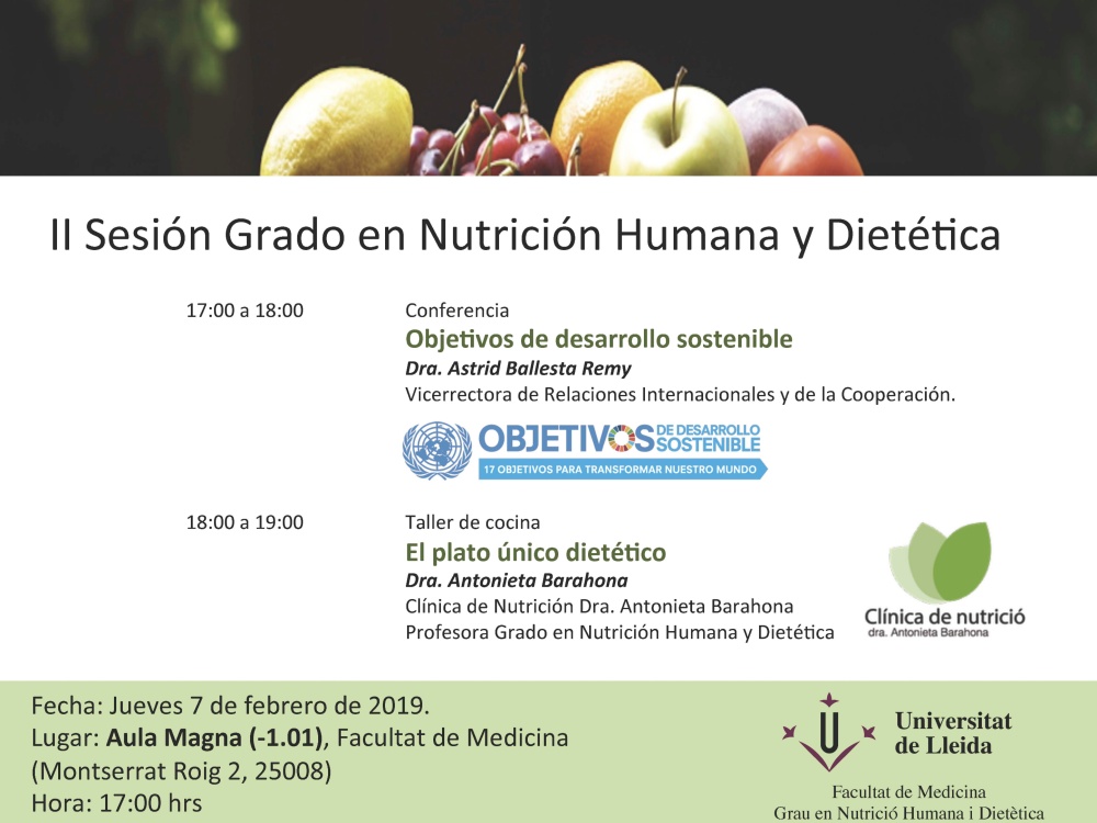 II Sesión Grado Nutrición
