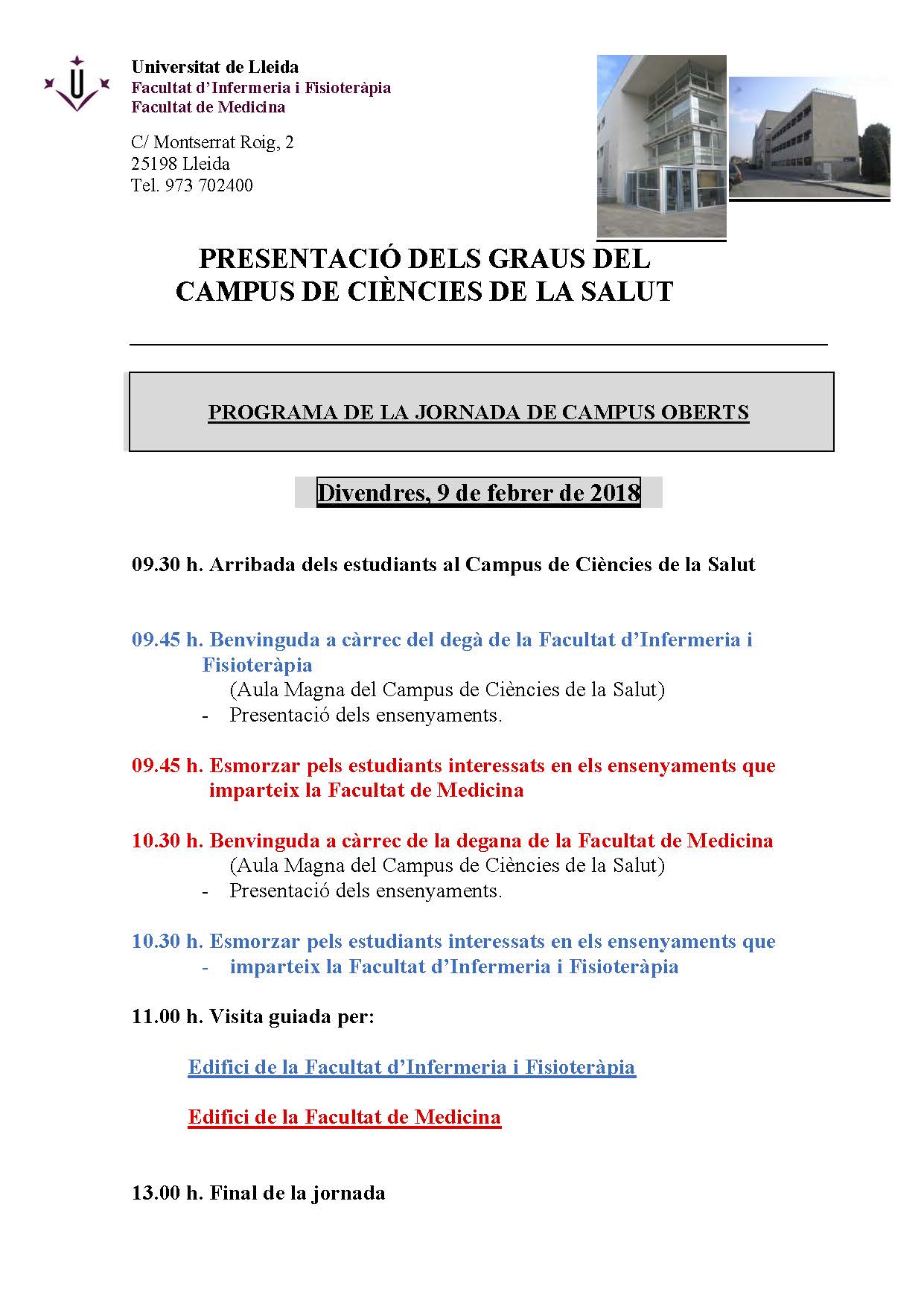 jornada campus obert 2018
